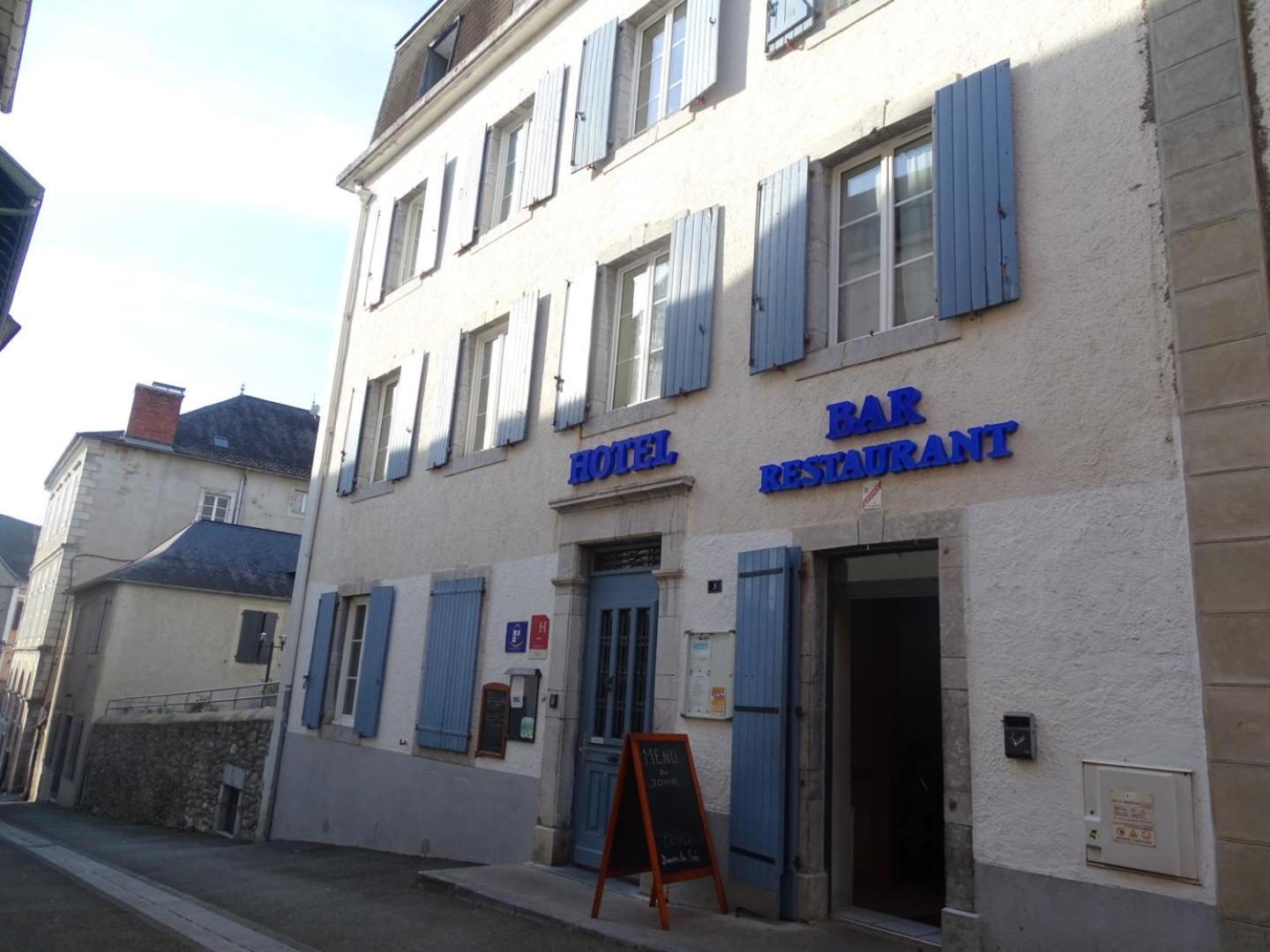 Hotel De La Poste Tardets-Sorholus Luaran gambar